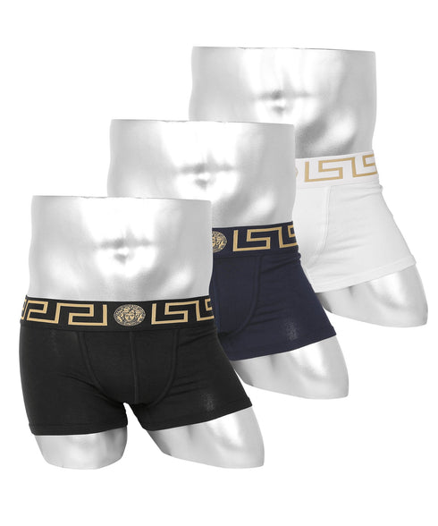 ヴェルサーチェ VERSACE 【3枚セット】NEWCLIENT BDG ITALY メンズ ボクサーパンツ OUTLET SALE_F cts